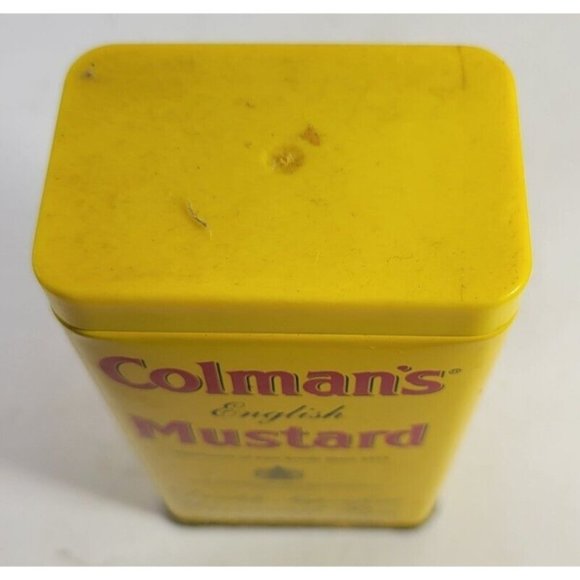 Vintage Coleman's English Mustard Blend Tin with Plastic Lid - Picture 5 of 9